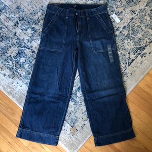 NWT: GAP High Rise, Wide Leg Carpenter Style Jeans